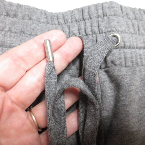NWT MICHAEL KORS pants DRAWSTRING black GRAY athletic SOFT jogger SIZE L - Picture 5 of 8